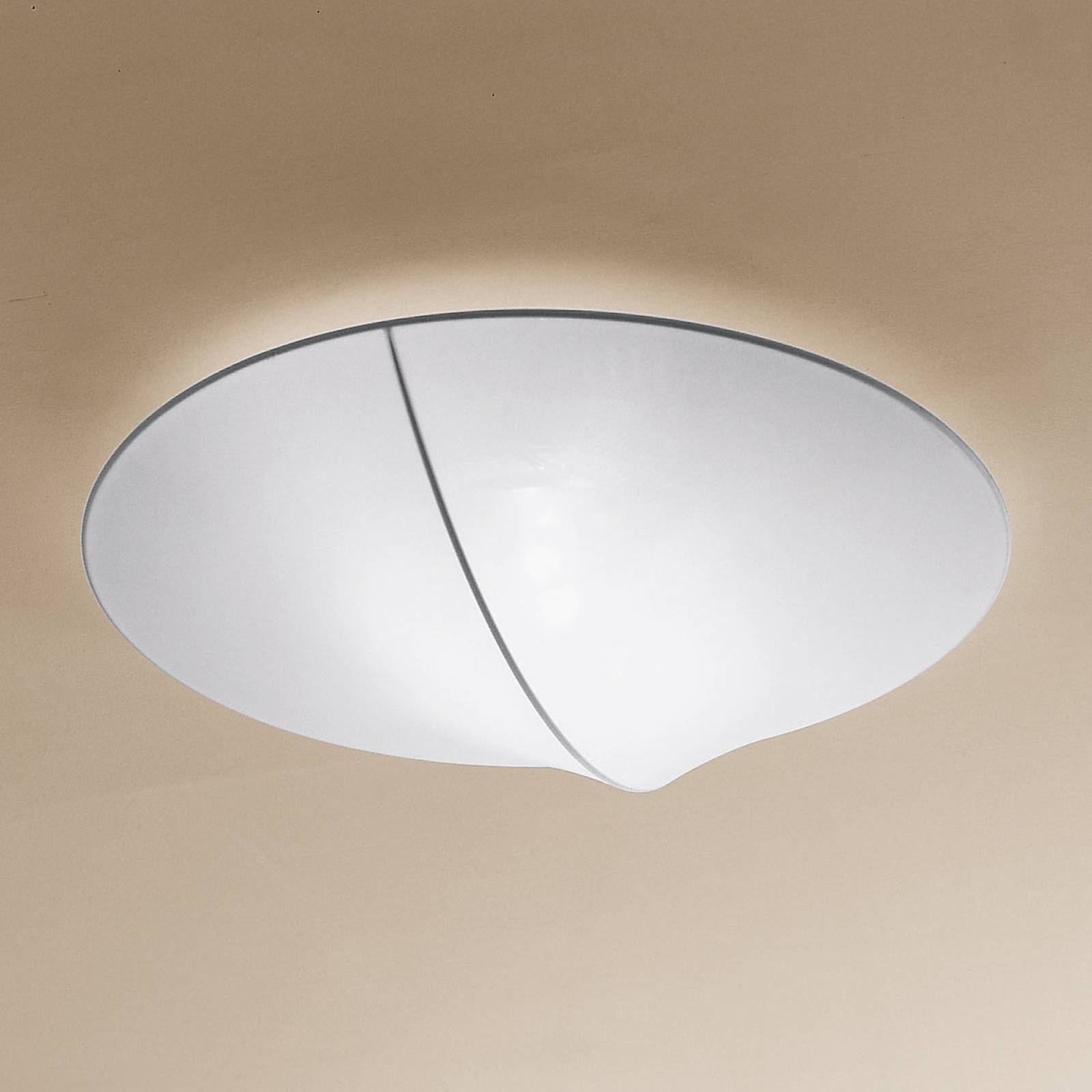 Axolight Nelly tekstilloftlampe hvid 60 cm