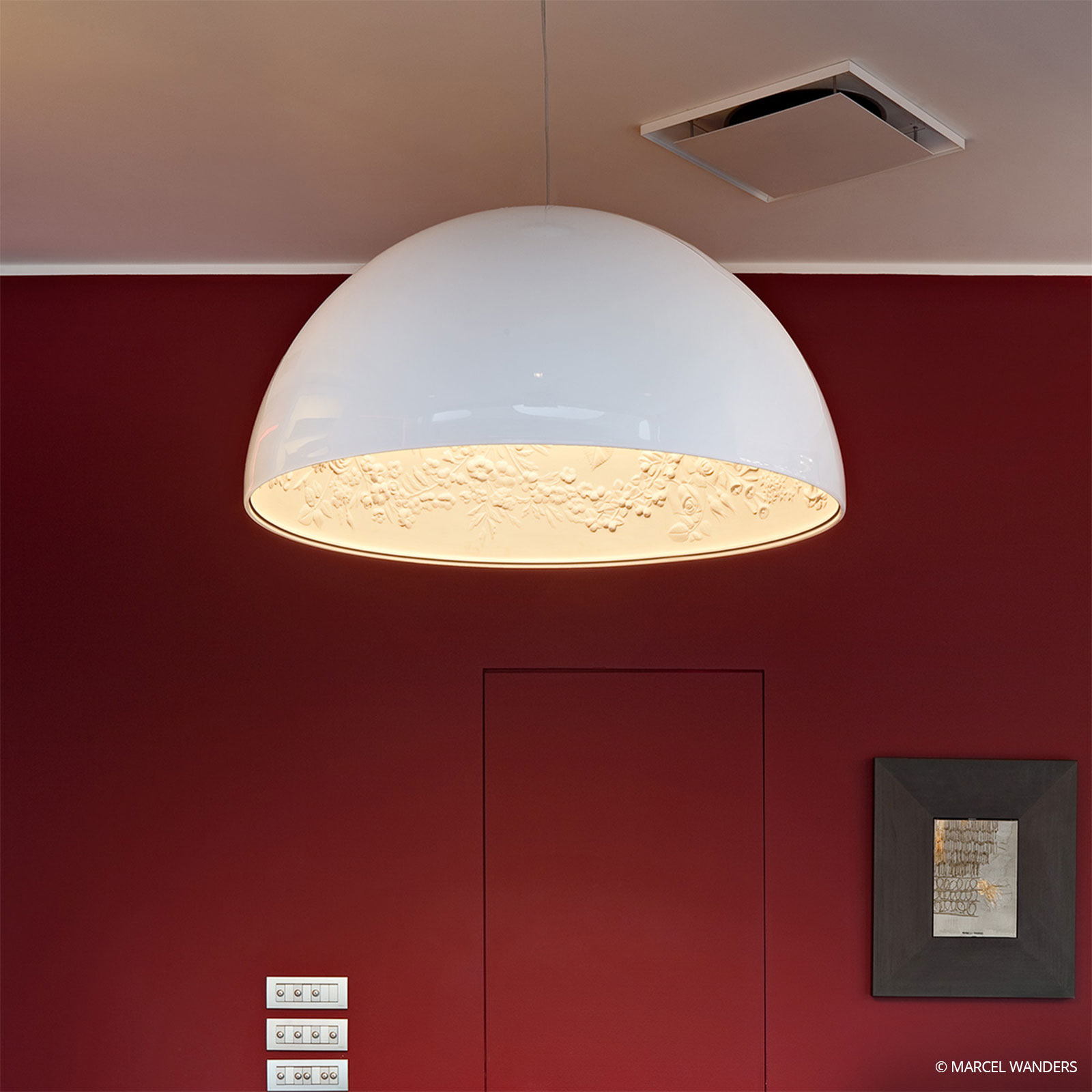 FLOS Skygarden 1 hengelampe, hvit | Lampegiganten.no Skygarden 1 lamp | Suspension | Flos | Pendant light, Flos, Lamp
