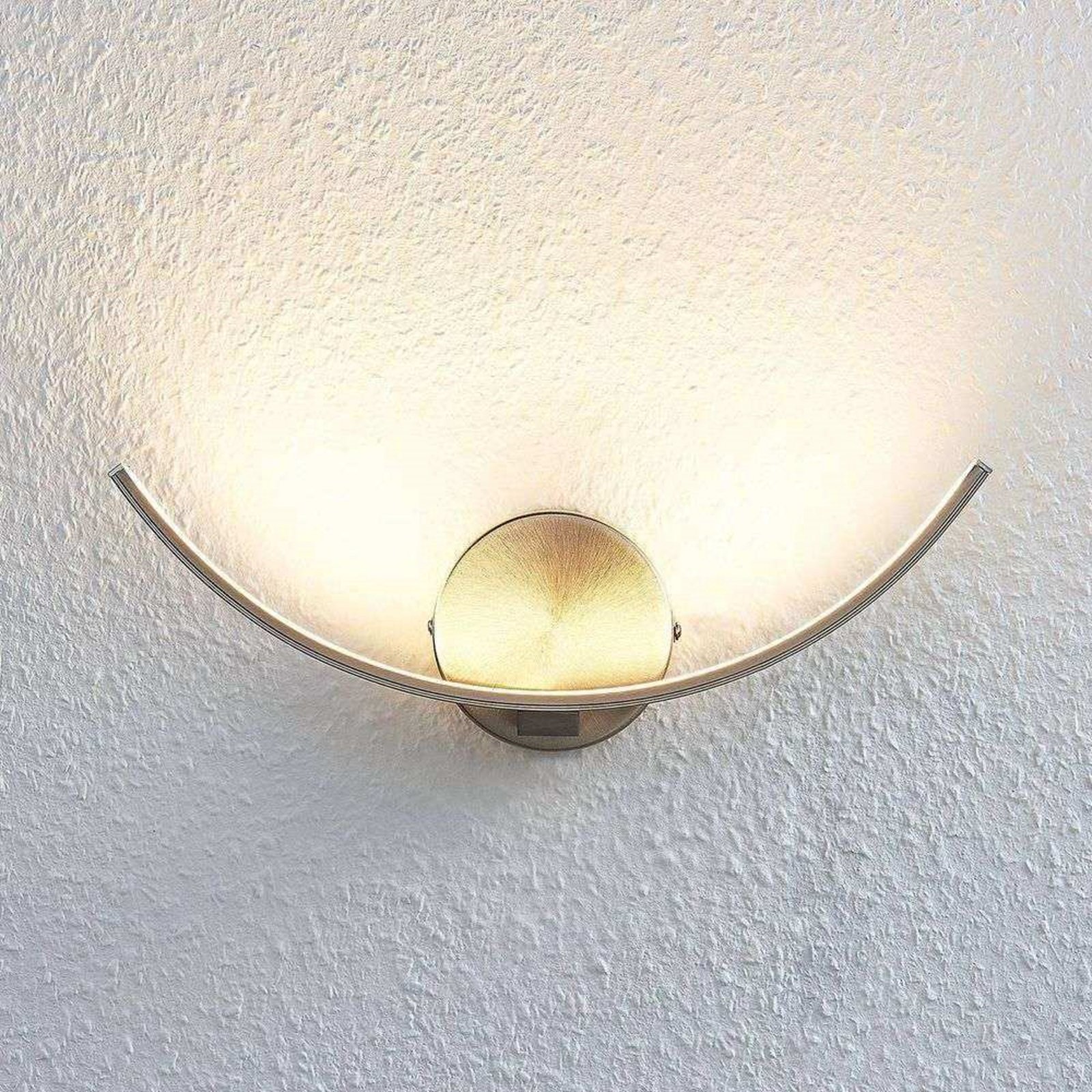 Iven Aplique de Pared Nickel/White - Lindby
