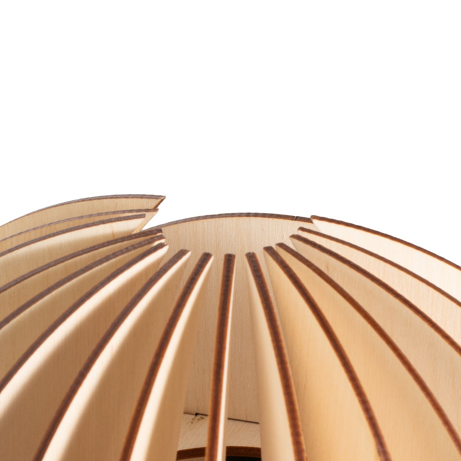 Aplique de pared Clay, Ø 23 cm, contrachapado de abedul, empotrada, E27 Aplique de pared Clay, Ø 23 cm, contrachapado de abedul, empotrada, E27