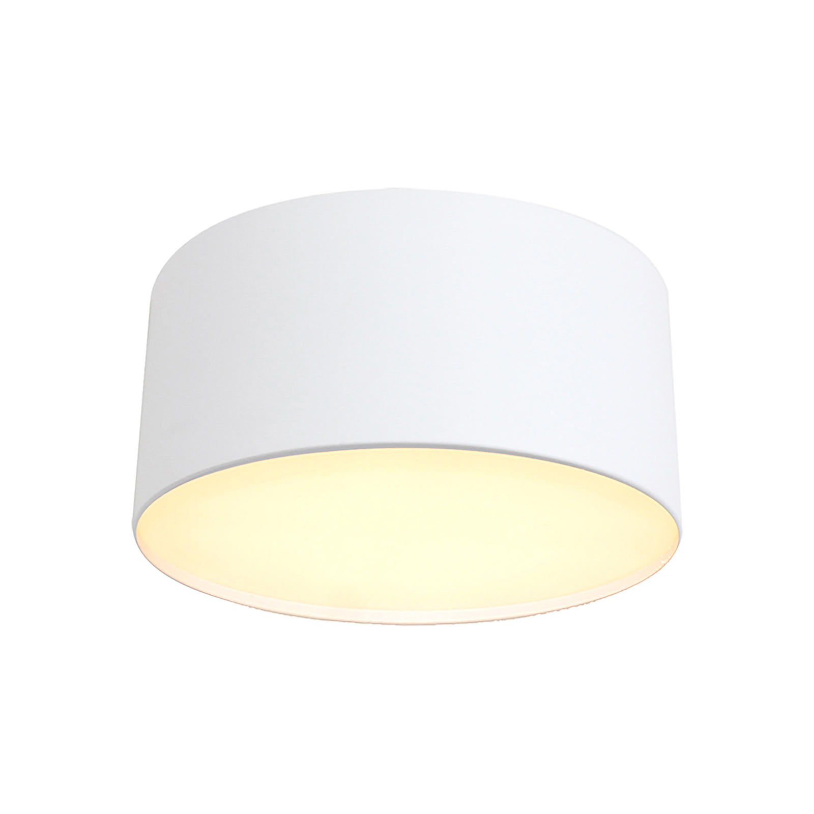 Lindby LED spotlight Nivoria, 11 x 6.5 cm, sand white, set of 4
