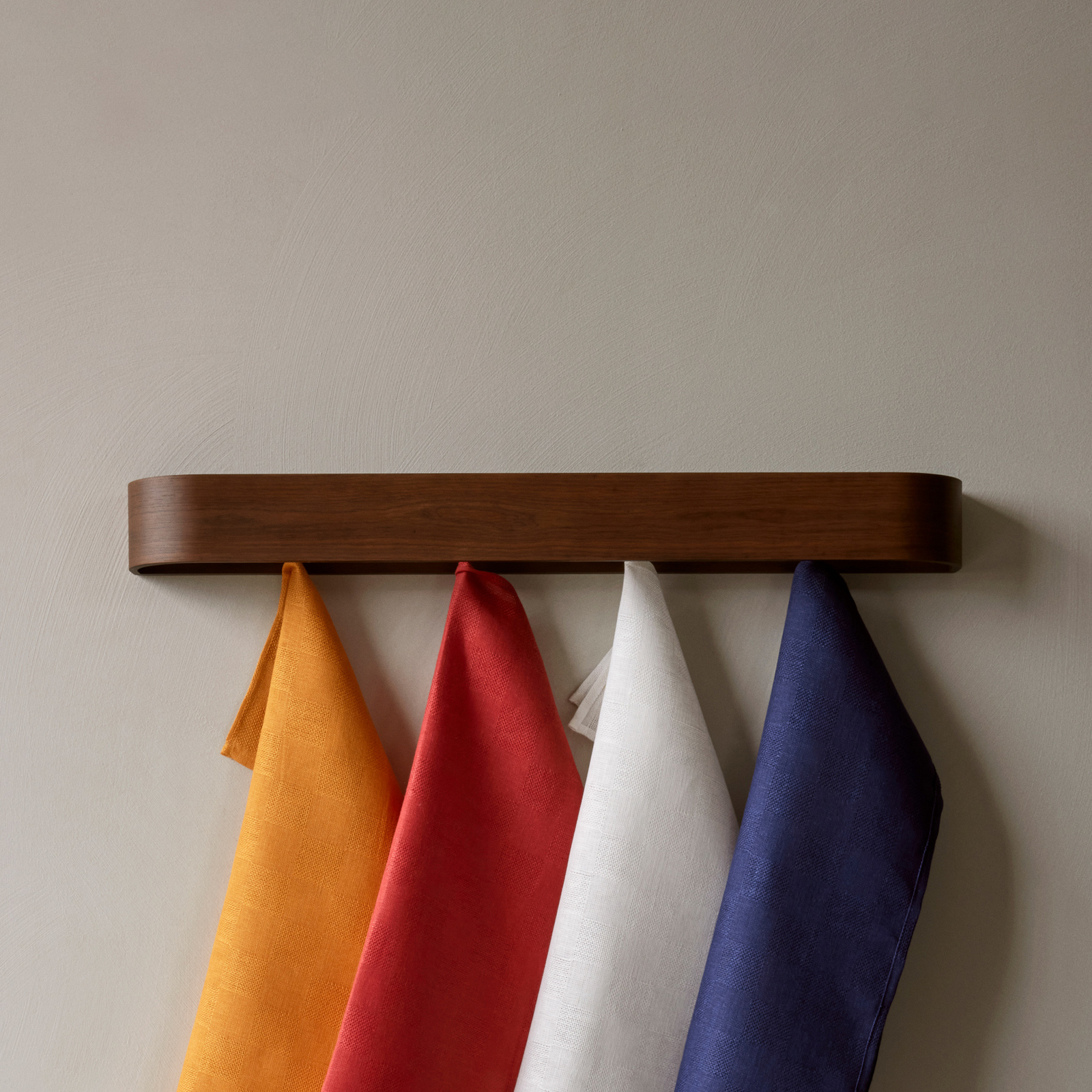 Epoch wall mount, dark brown, 50 cm, wood - Audo