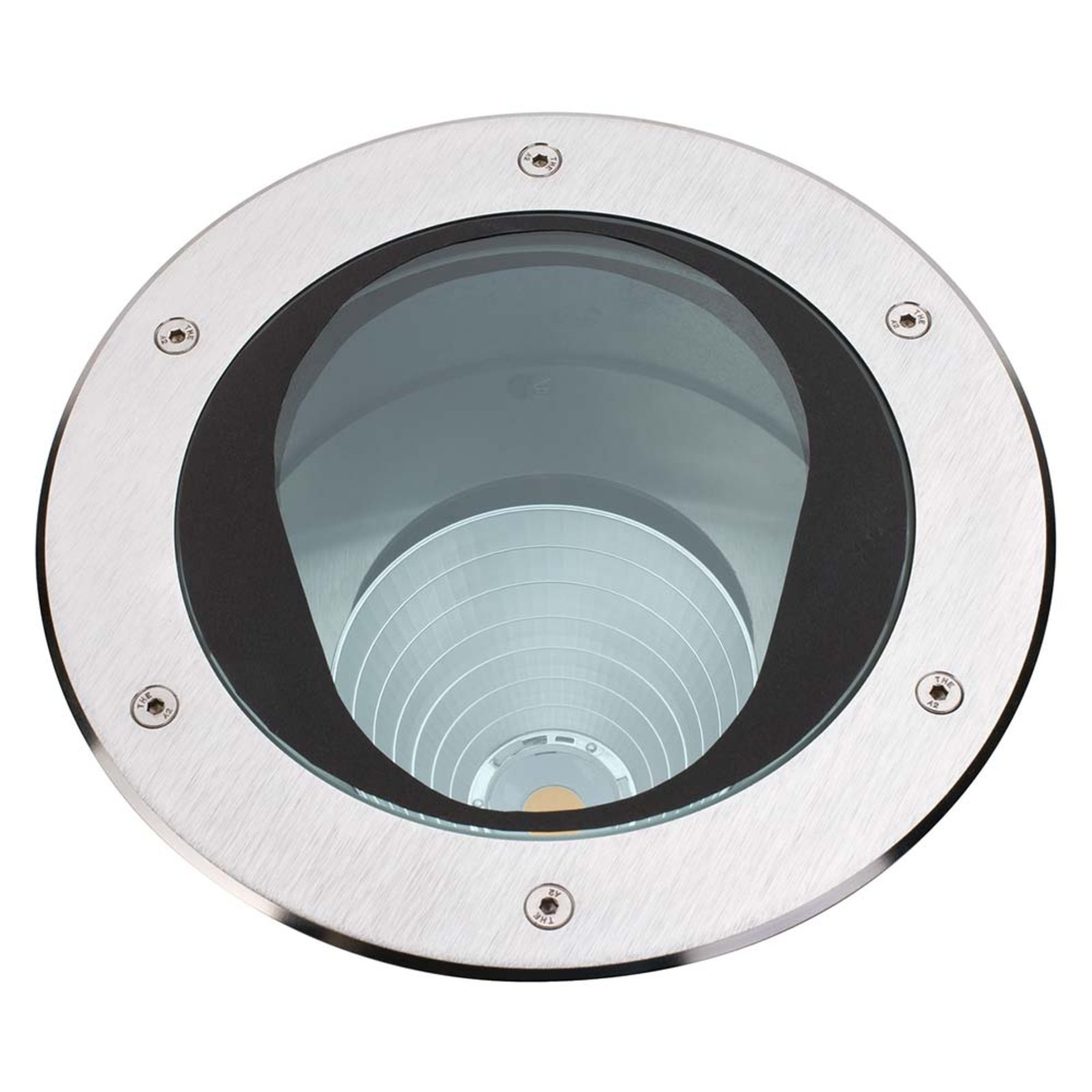 Titus 32W LED recessed floor light - swivelling