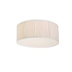 PR Home taklampa Stella, offwhite, Ø 45 cm, textil