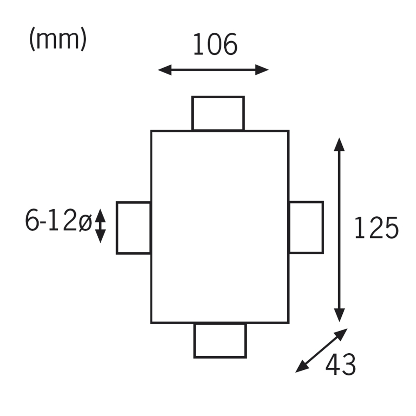 Paulmann Special Line boîtier de connexion IP67