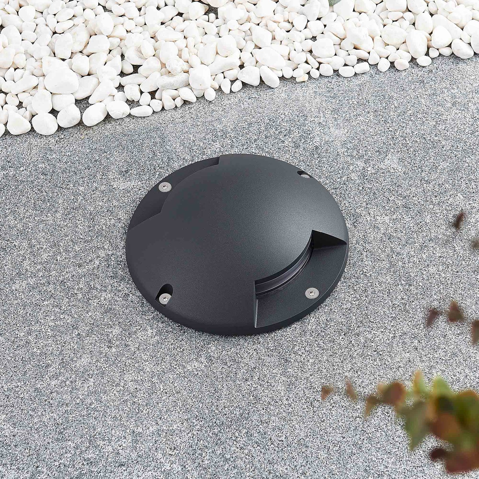 Cormac 2 LED Nedgravningsspot tamno Siva - Lindby