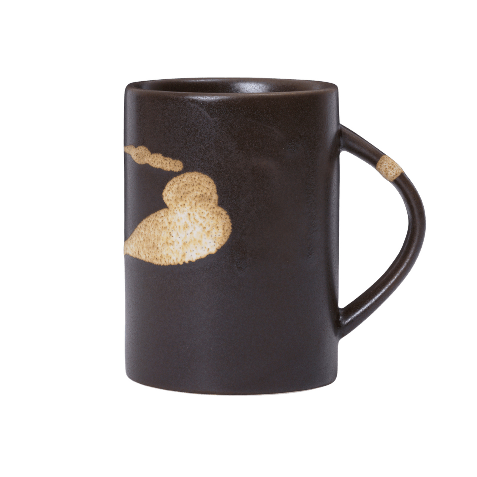 Koyo csésze, sötétbarna, 0,3 liter, kőagyag - ferm LIVING