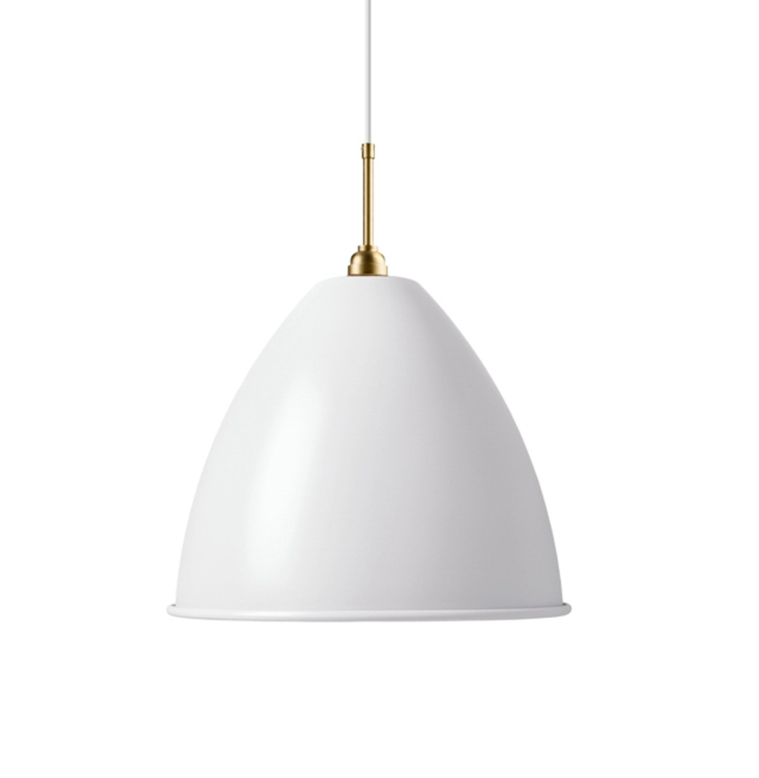 Bestlite BL9 Lustră Pendul ø40 Brass/Matte White - GUBI