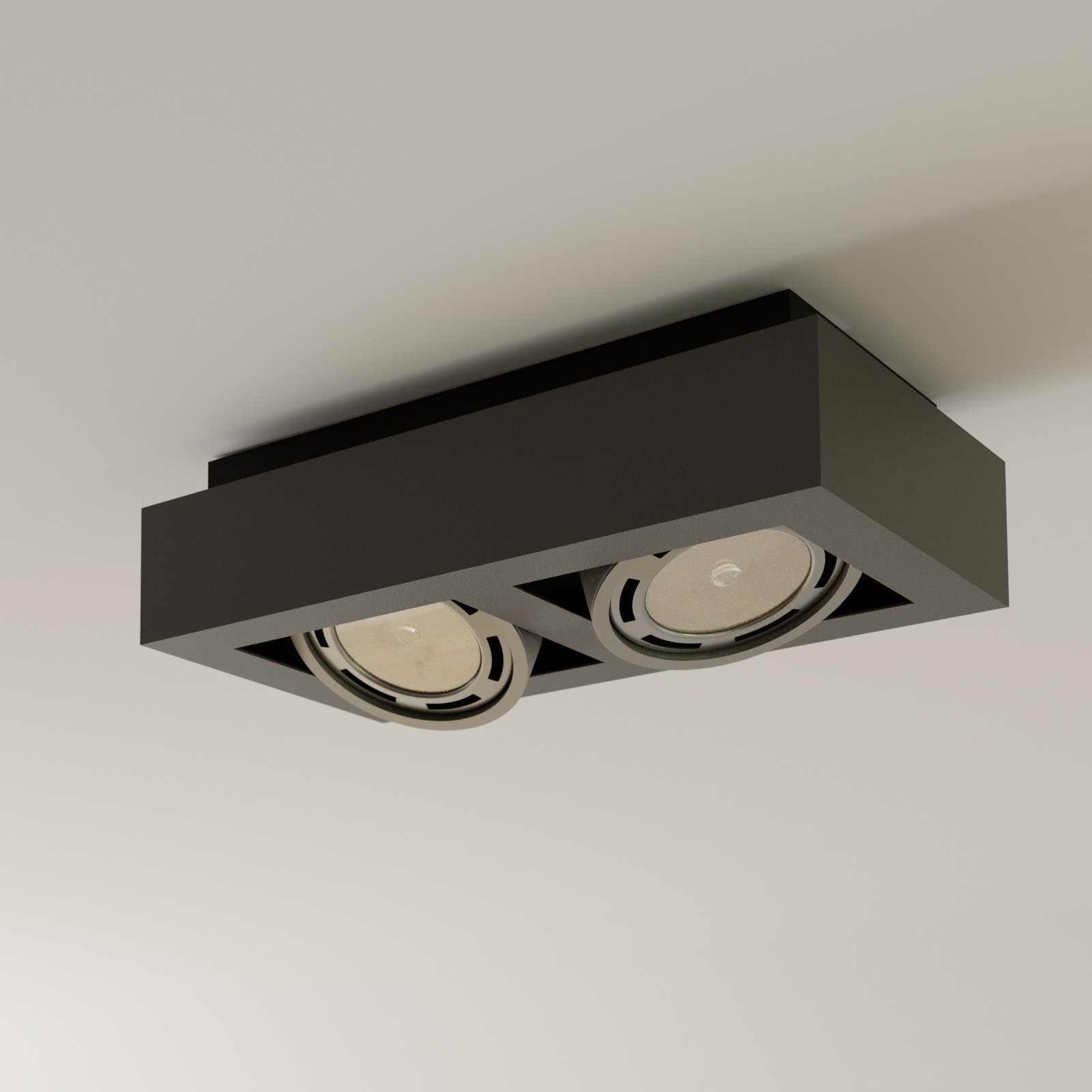 Ronka 2 Stropní Lampa Dark Grey - Arcchio