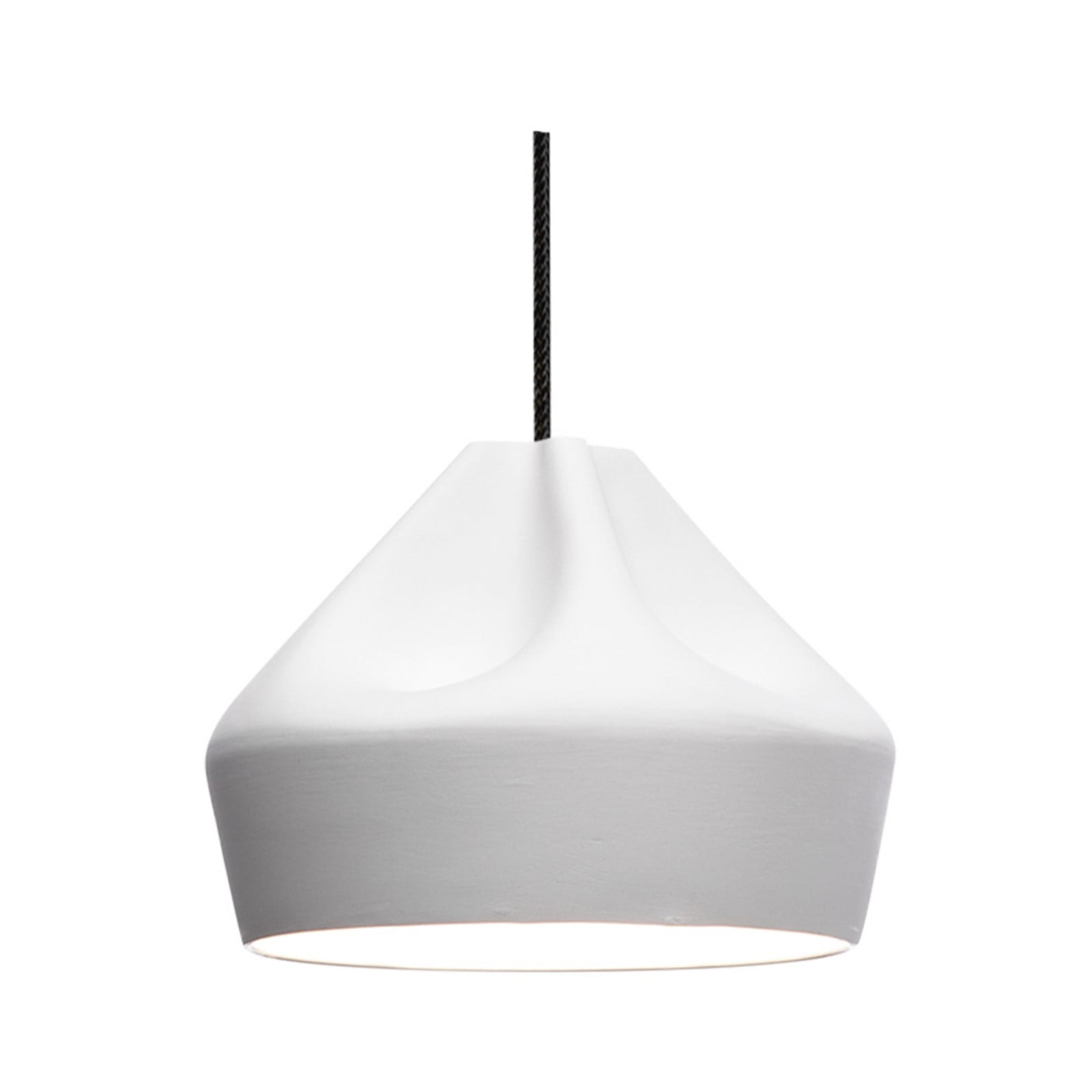 Pleat Box 24 LED Pendel Hvid/Hvid MARSET - Stue - Keramik
