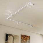 Faretto soffitto Mono Corner VIII bianco 2x150 cm