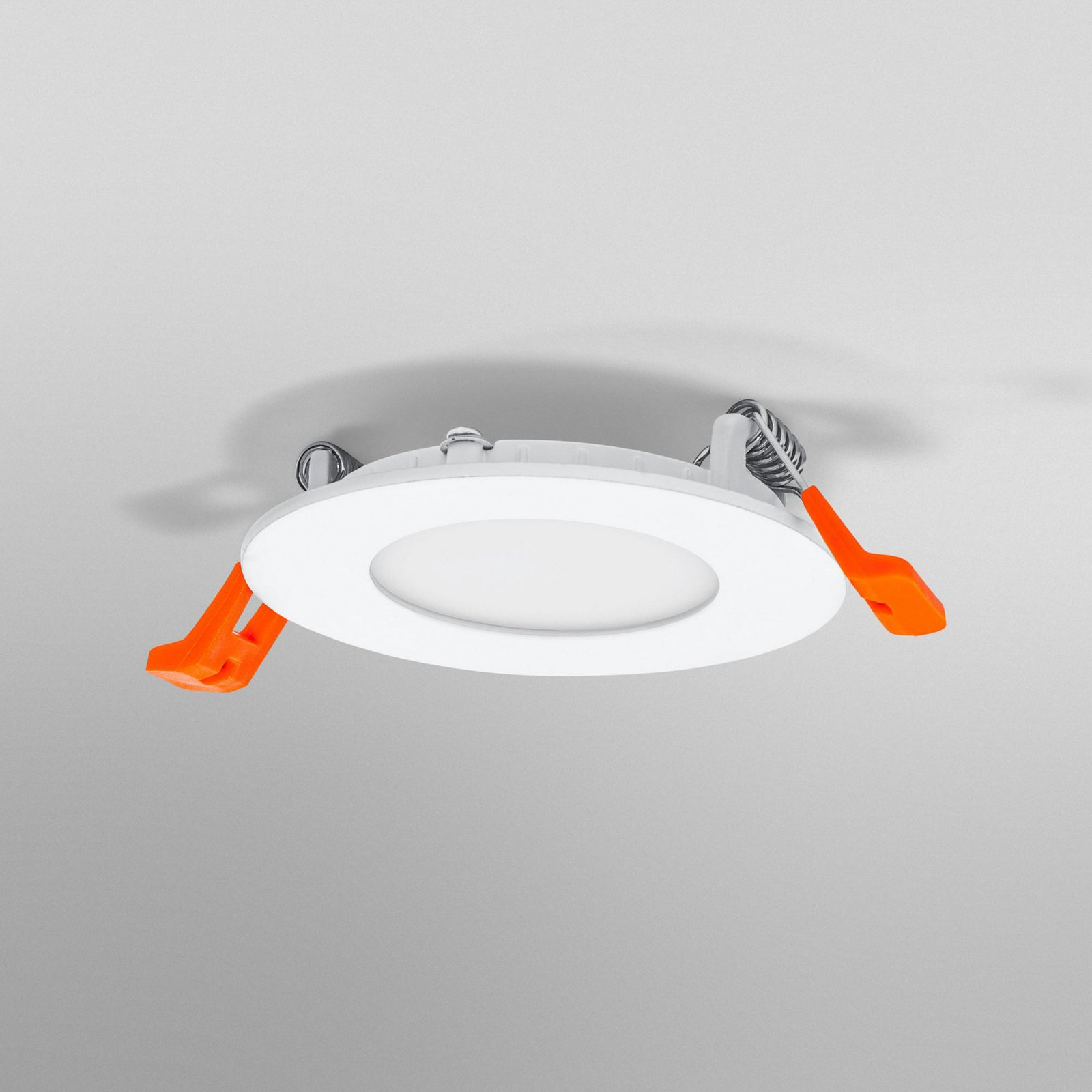 OSRAM LED-Deckeneinbauleuchte SLIM, Ø 9 cm, 6.500 K, weiß