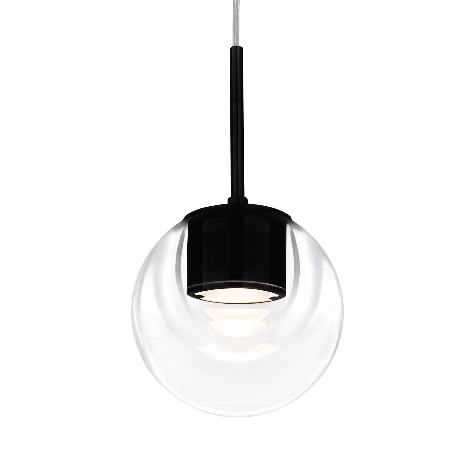 Image of Kundalini Dew suspension LED, à une lampe noire 8015086009184