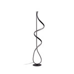 Rodado LED Stehleuchte Schwarz - Lucande
