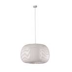 Mirta pendant light, lampshade made of acrylic struts, white, Ø 45 cm