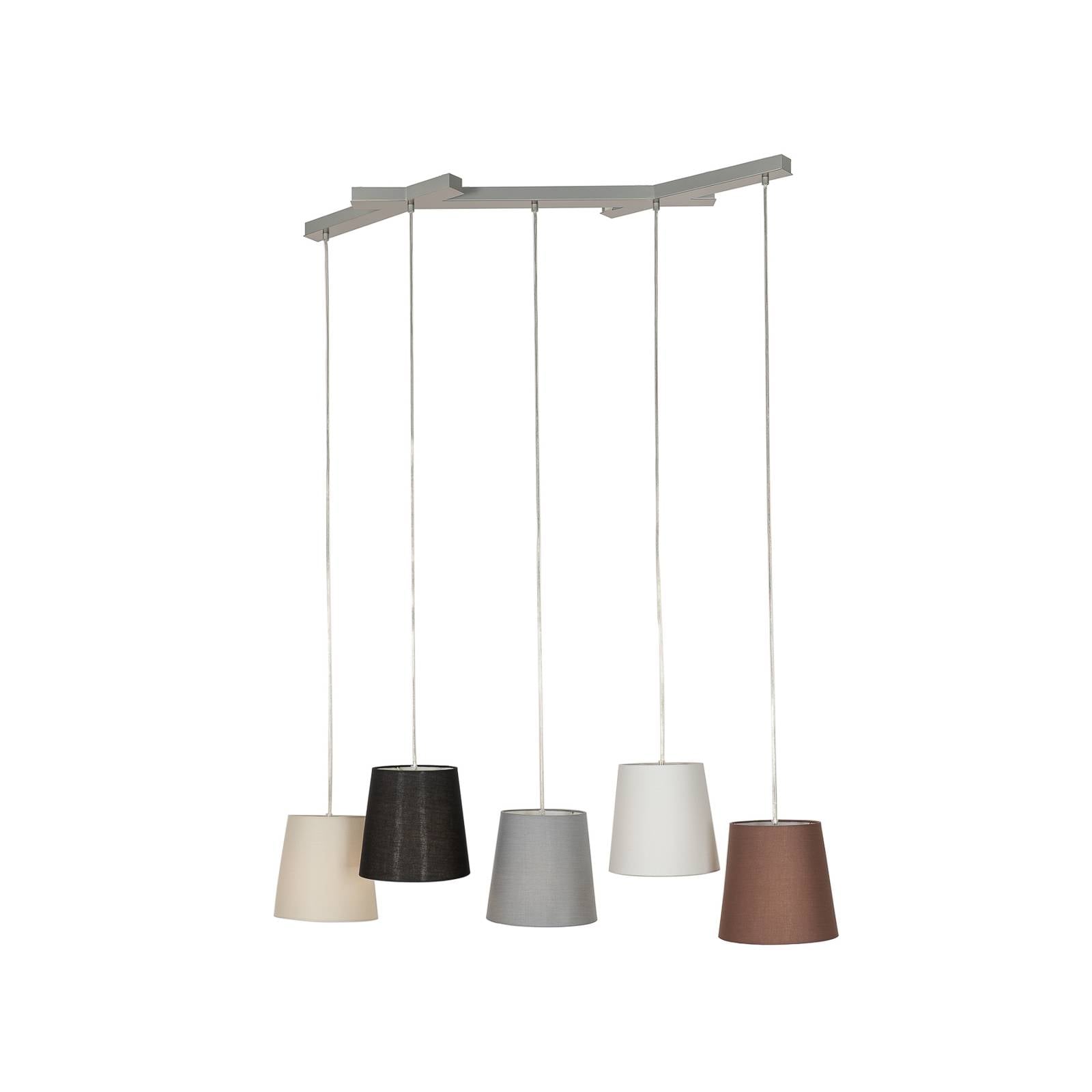 Lucande Thamila Hängeleuchte, multicolour, Eisen