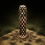 LED-Wegeleuchte Charlotte, corten, Höhe 63 cm, IP65