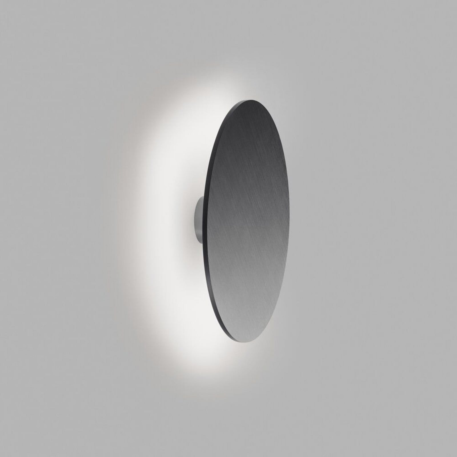 Soho W5 Wandlampe Ø50 cm, IP54, warmweiß, grau LIGHT-POINT - Terrasse - Aluminium