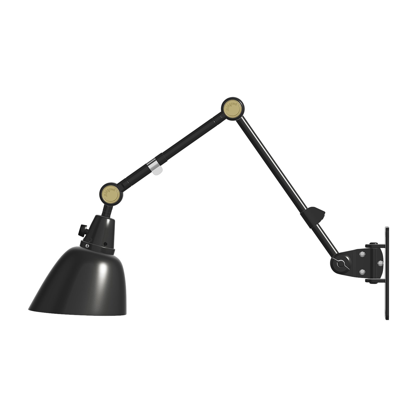 midgard modular TYP 505 wandlamp 75cm zwart
