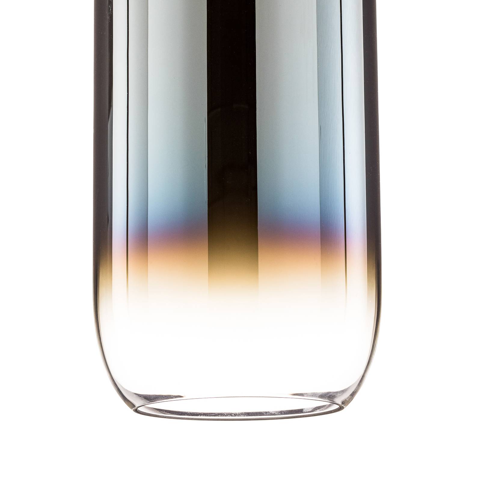 Artemide Gople Mini wisząca niebieska/srebrna