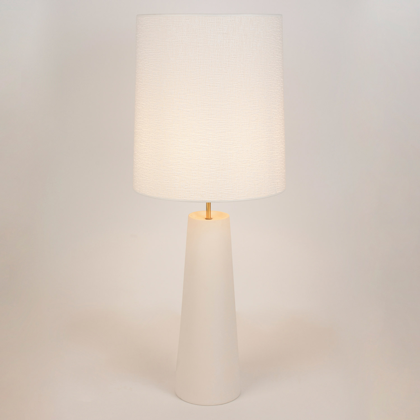 MARKET SET Cosiness table lamp, ceramic base white