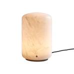 Capsule Lámpara de mesa LED de alabastro Altura 30,2 cm