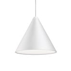 FLOS String Light Lampada a sospensione a cono bianca 12m Touch