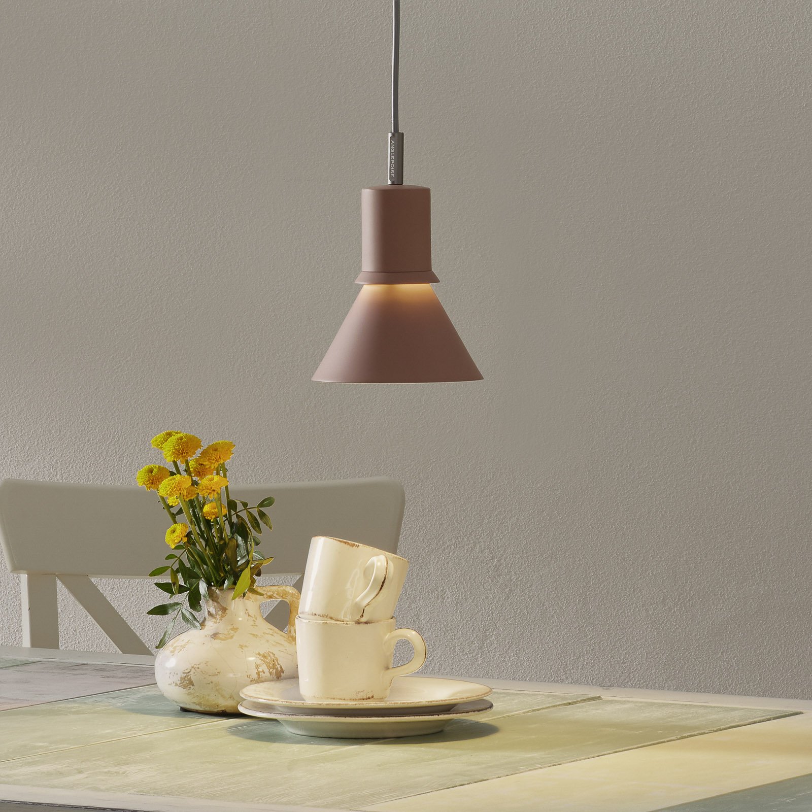 Anglepoise Type 80 závesná lampa, ružová