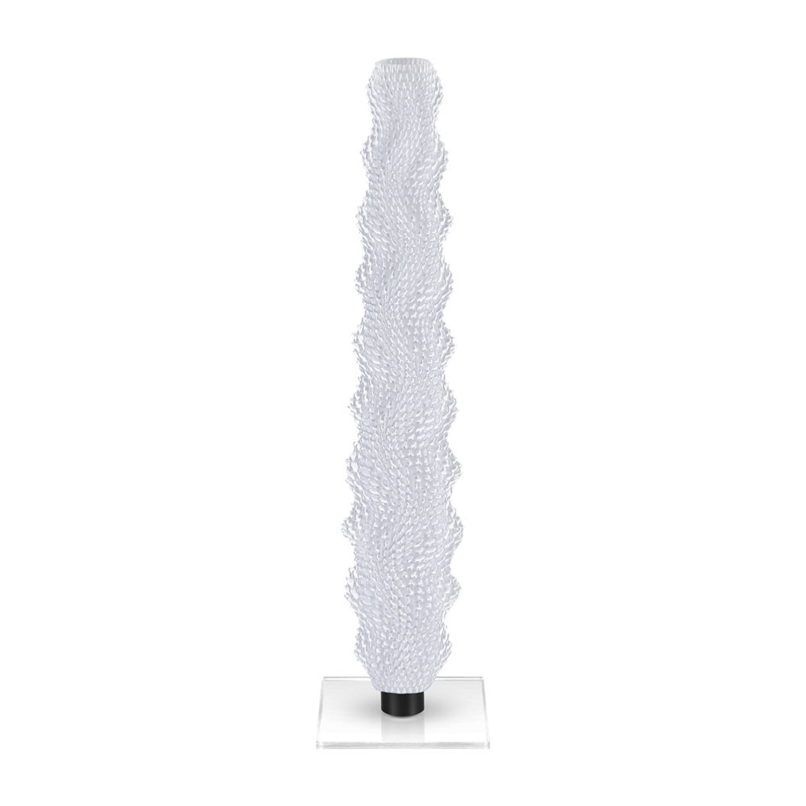 Lampada LED da terra Intreccio Koral 75, 75 cm