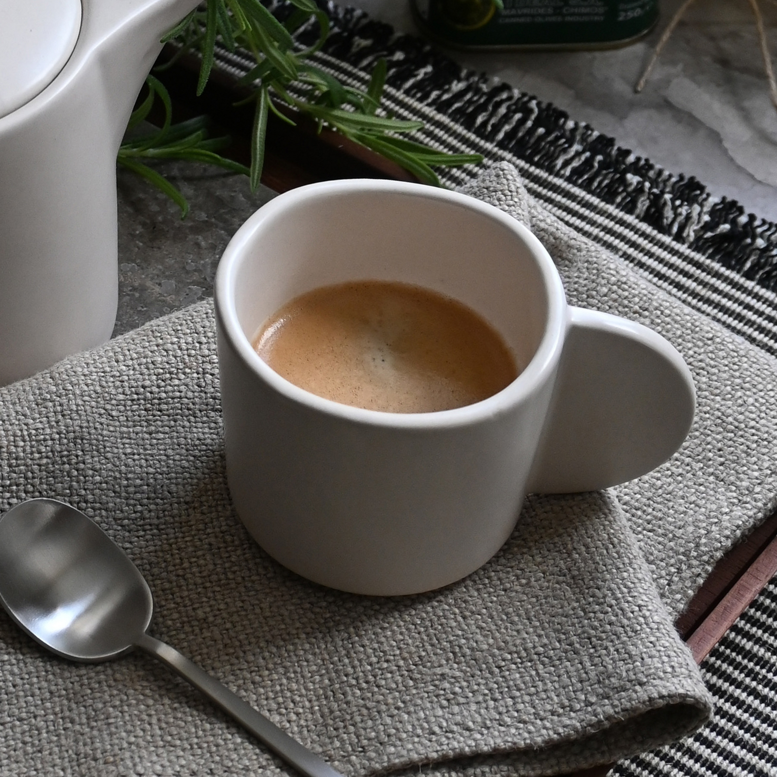 Kubek Native, 8 cm, zestaw 2 szt., biały – 101 Copenhagen