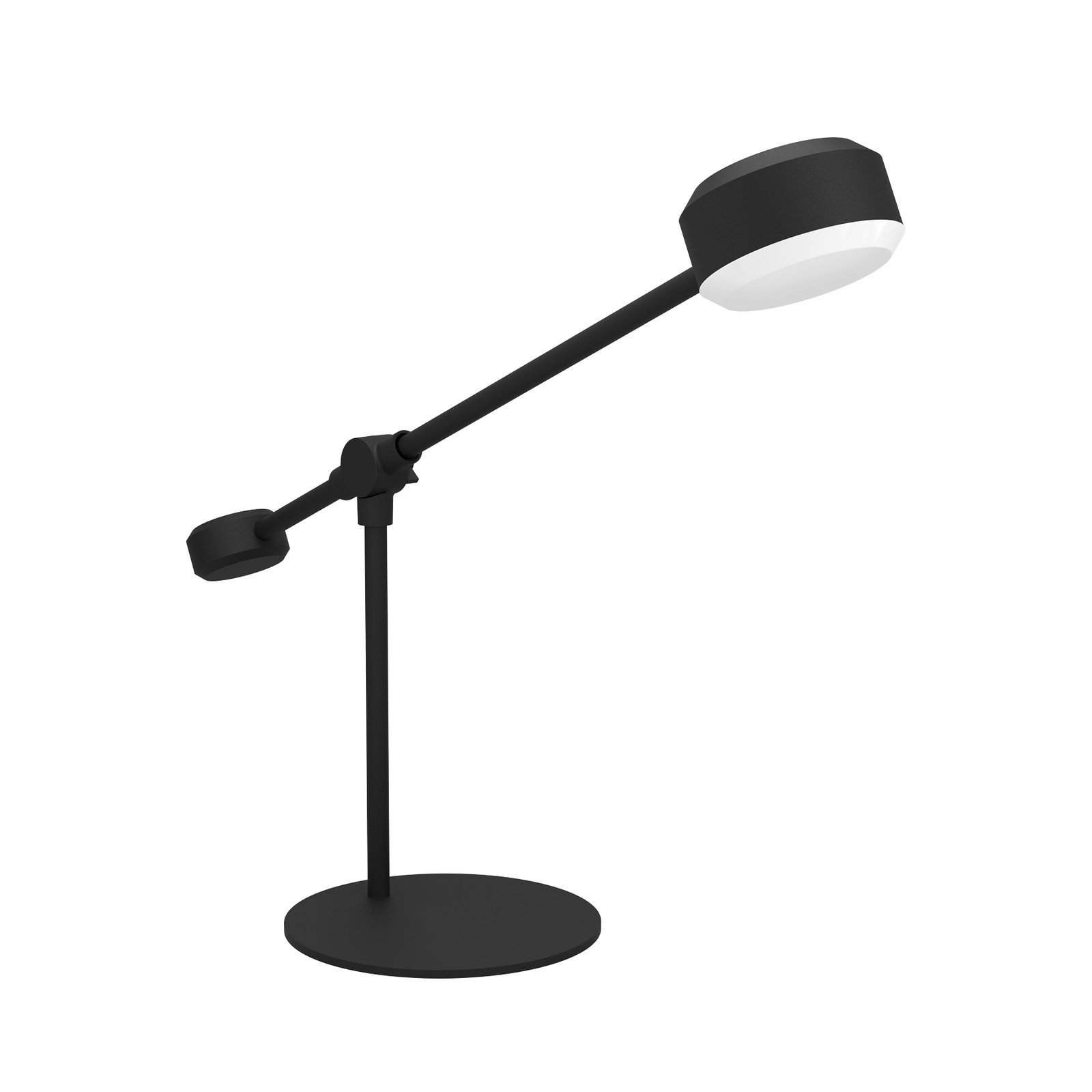 "Clavellina" LED stalinė lempa, juoda, pakreipiama