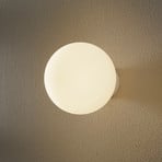 Fabbian Lumi Sfera glas-vägglampa, Ø 14 cm