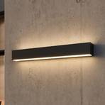 Lucande Lengo applique LED, 50 cm, graphite, 2 l.