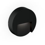 WEVER & DUCRÉ Lampa de perete pentru exterior cu LED Reto Round 1.3 negru mat