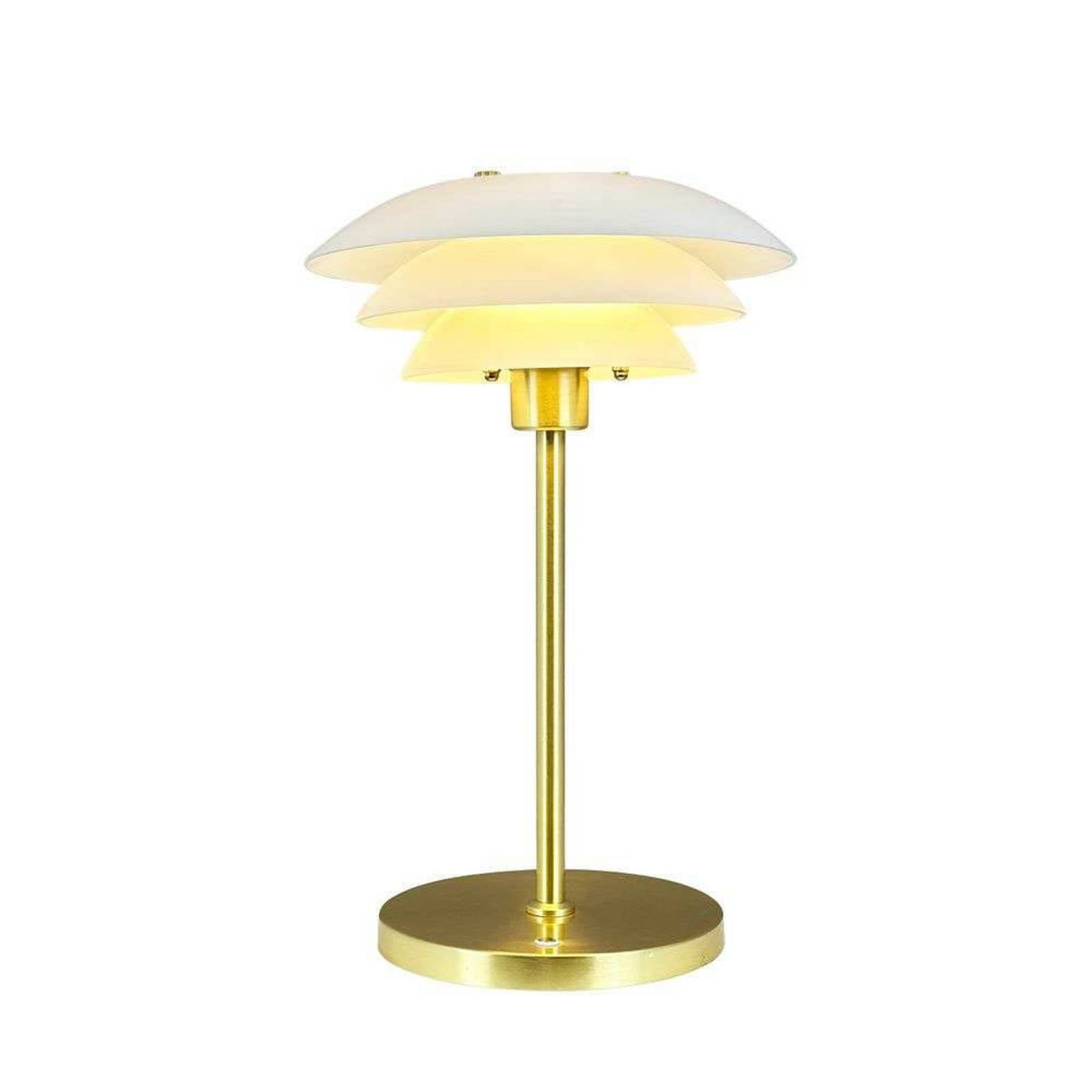 Dyberg Larsen lampa stołowa LED DL20, wysokość 30 cm, szkło