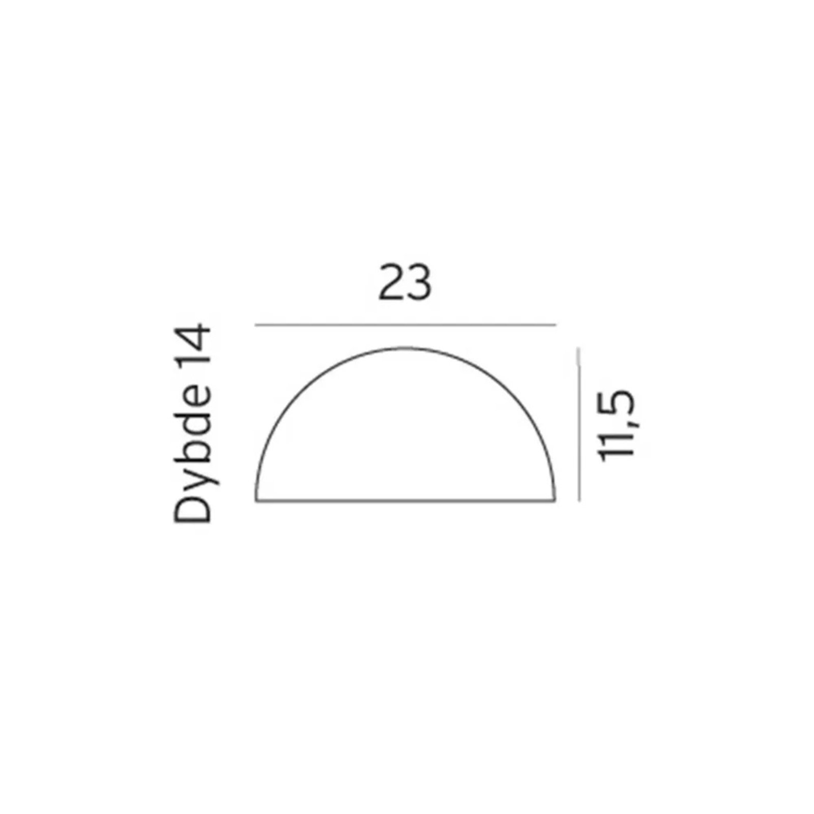 Paris LED Aplica de Exterior Small Galvanised - Norlys