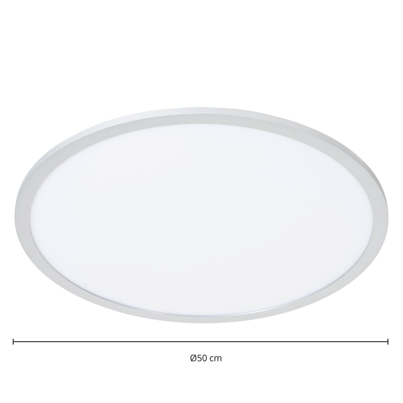 Narima LED Kattovalaisin 4.000K Ø50 White/Silver - Lindby