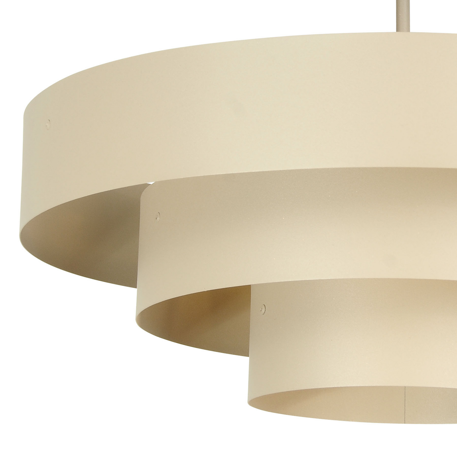 Trio ceiling light, grey-beige, metal Trio ceiling light, grey-beige, metal