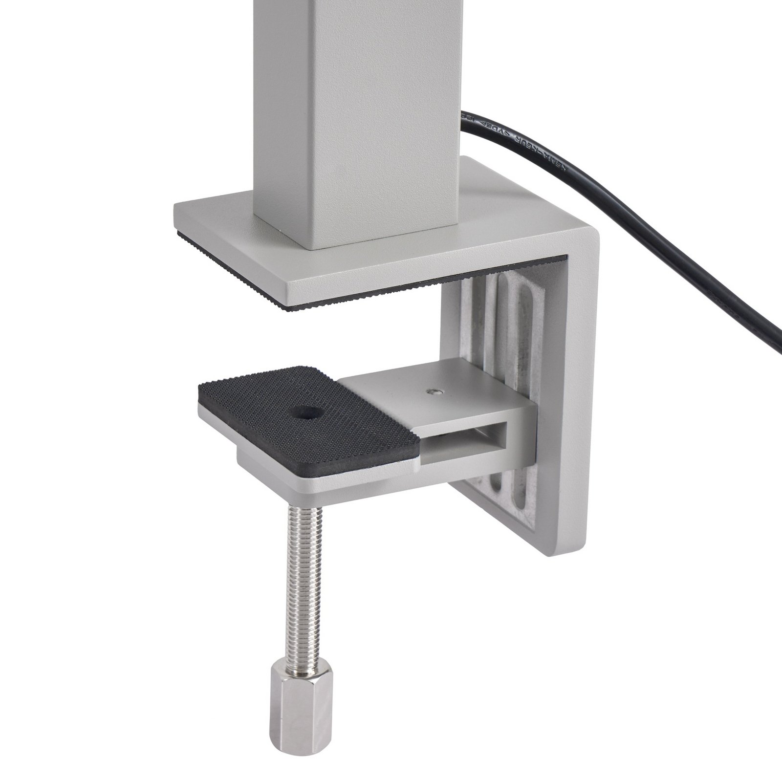 Logan LED clip-on light, silver, dimmable, sensor - Arcchio Logan LED clip-on light, silver, dimmable, sensor - Arcchio