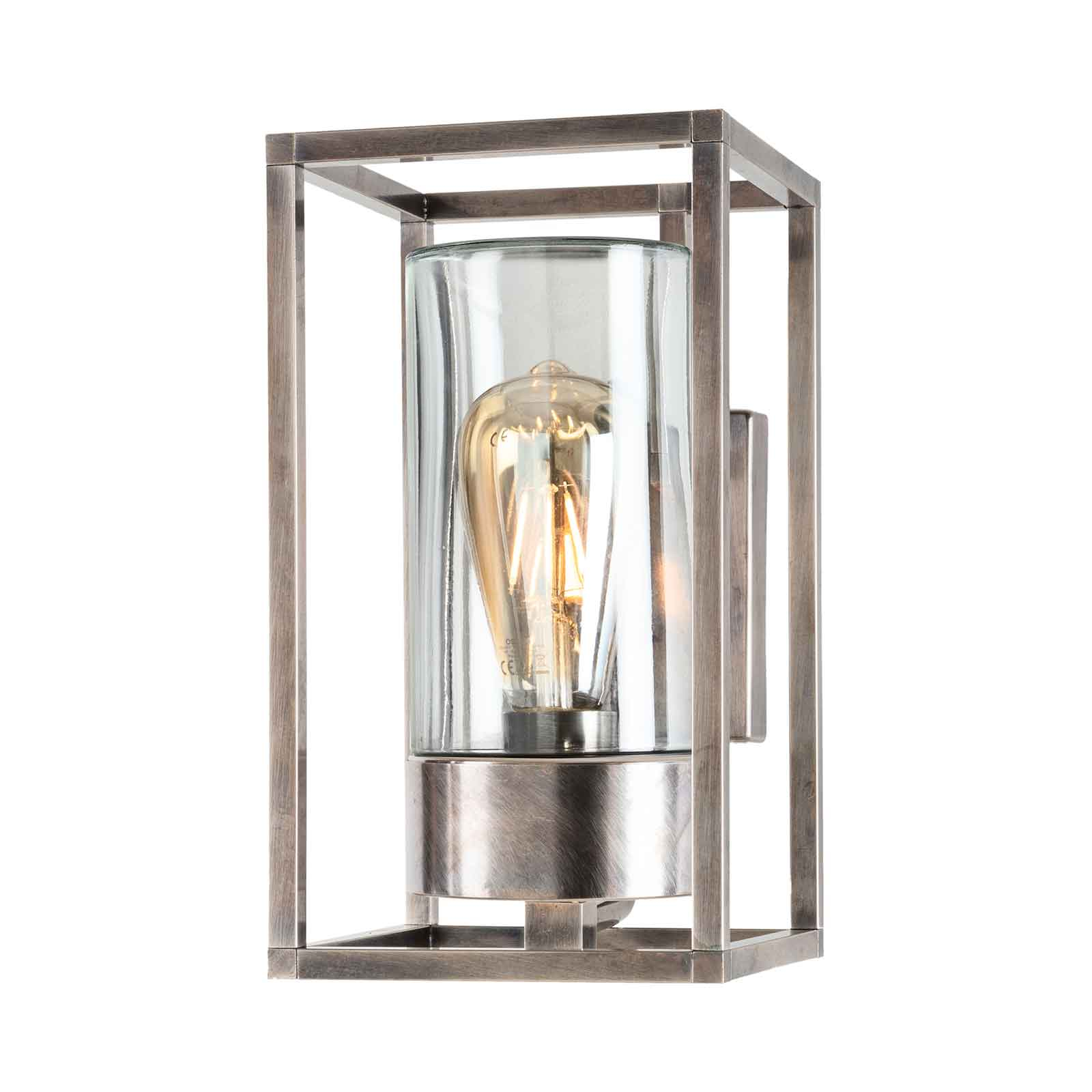 Outdoor wall light Cubic³ 3364 nickel antique