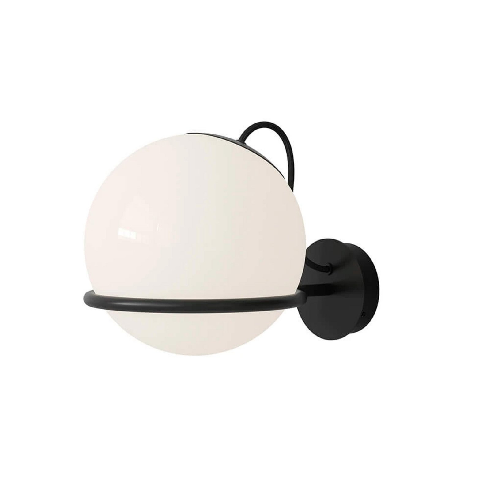 Model 238/1 Wall Lamp Ø20 Black - Astep