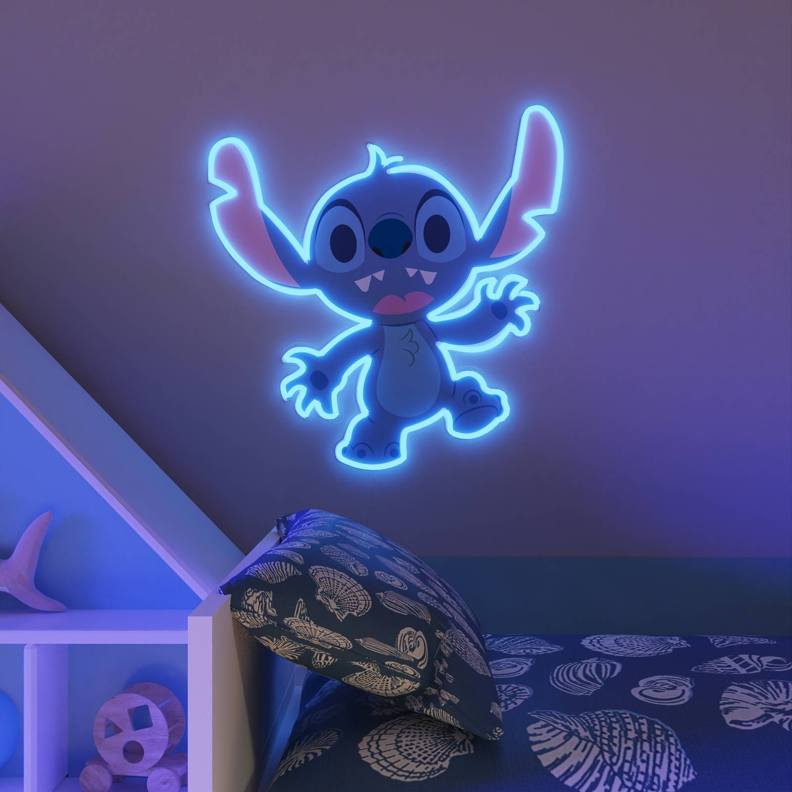 YellowPop Disney Stitch Body LED-vegglampe
