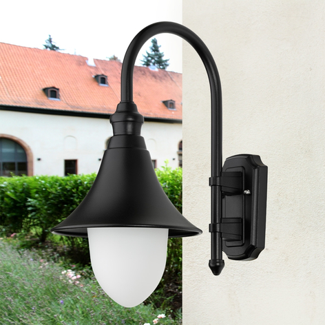 Stilfull utomhusvägglampa Miranda