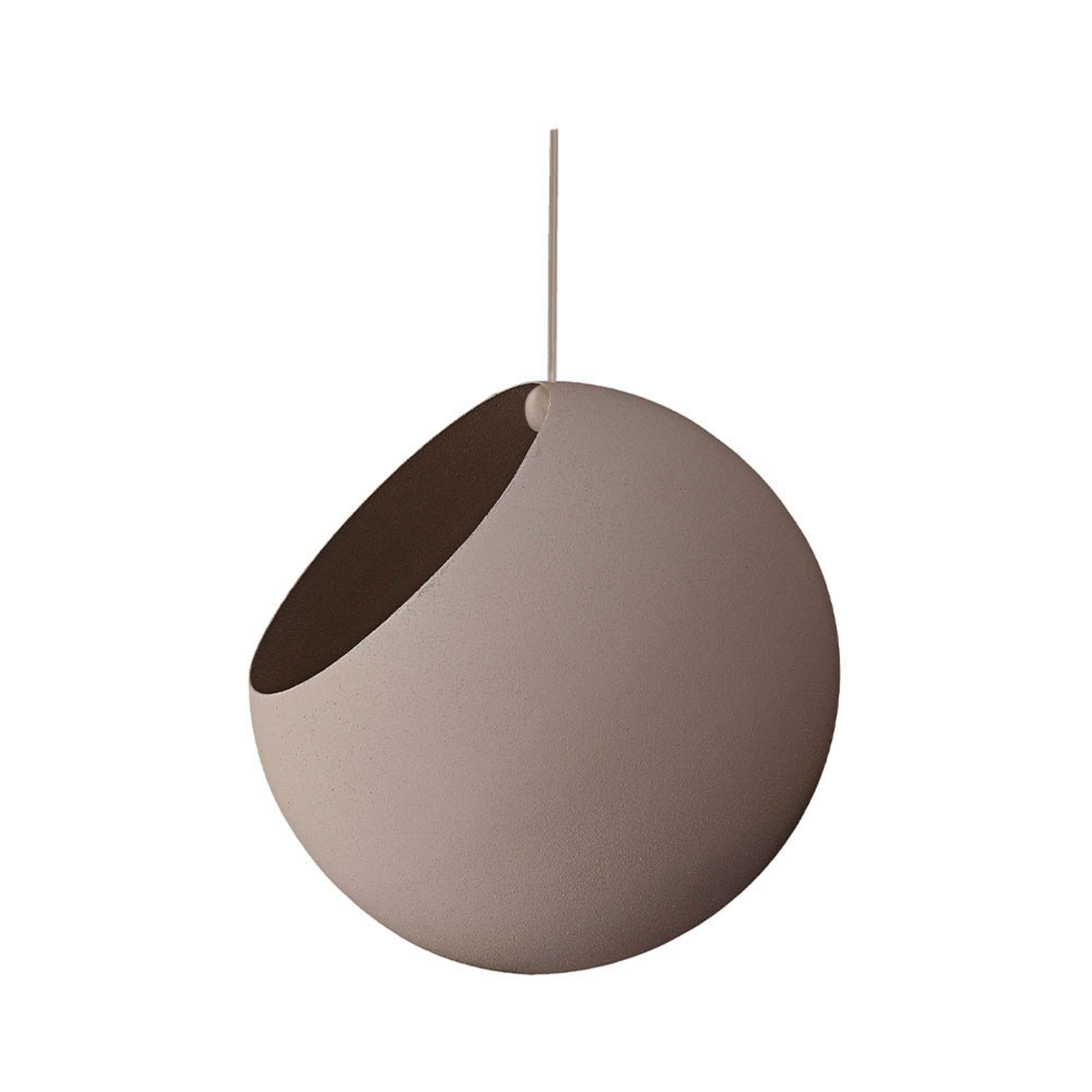 Globe Plant Pot Ø21xH32 Taupe - AYTM