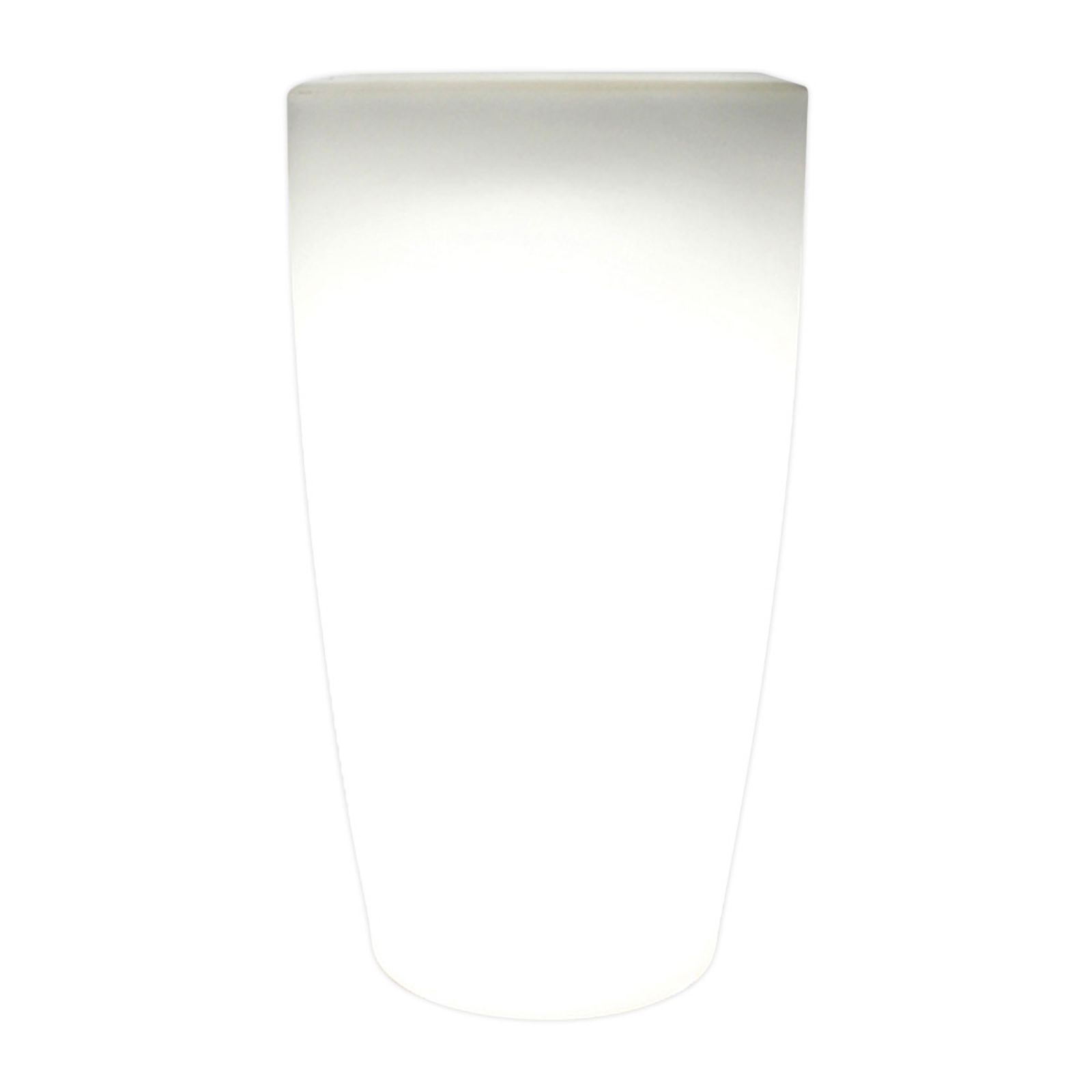 Lampa dekoracyjna Rovio III donica RGB biała