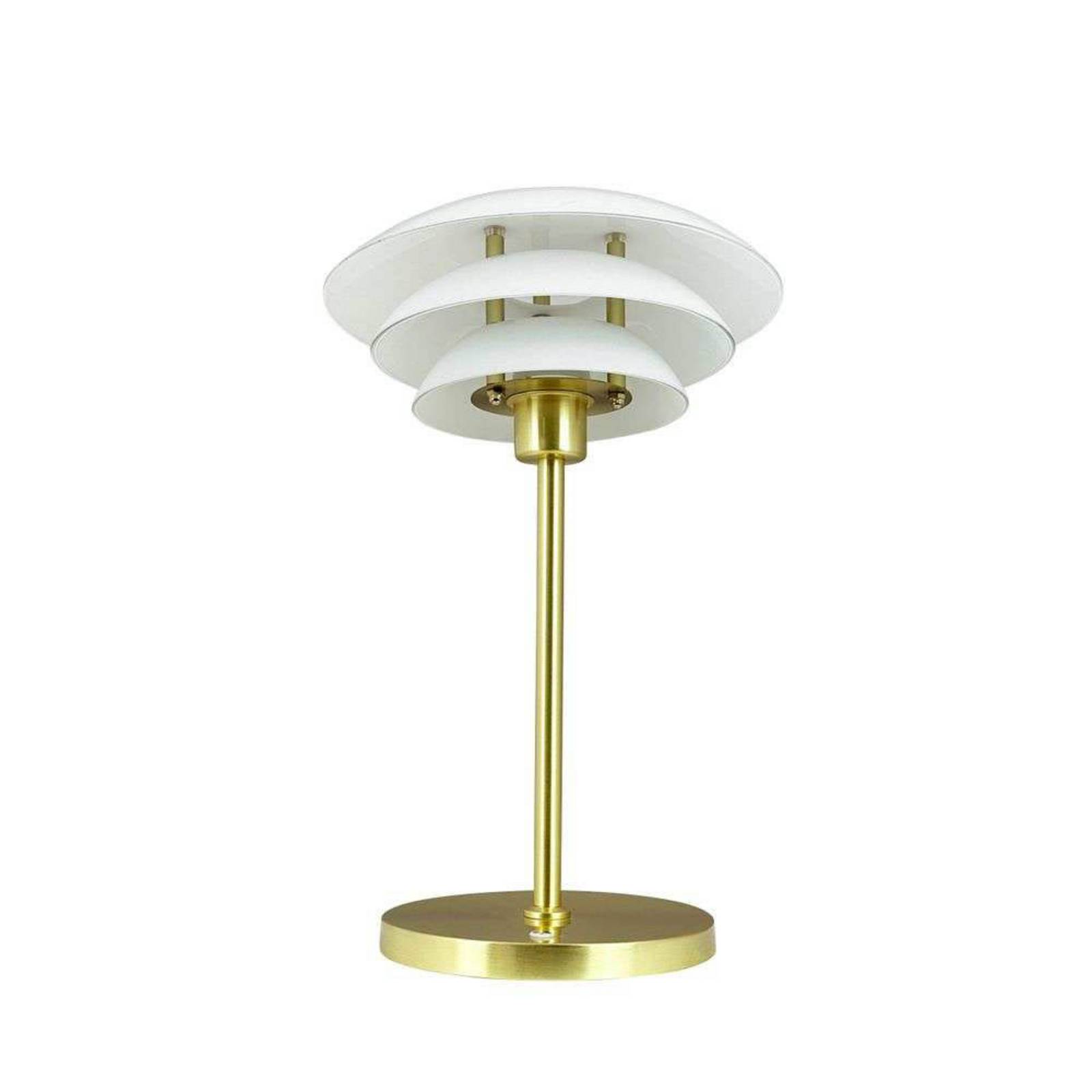Dyberg Larsen lampa stołowa LED DL20, wysokość 30 cm, szkło