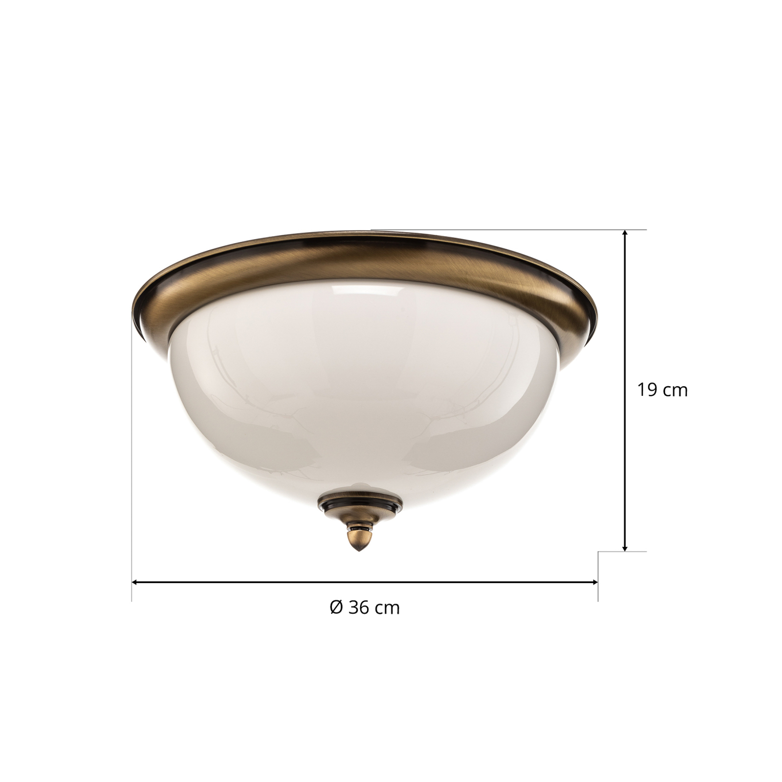 Plafondlamp Clara Ø 36cm