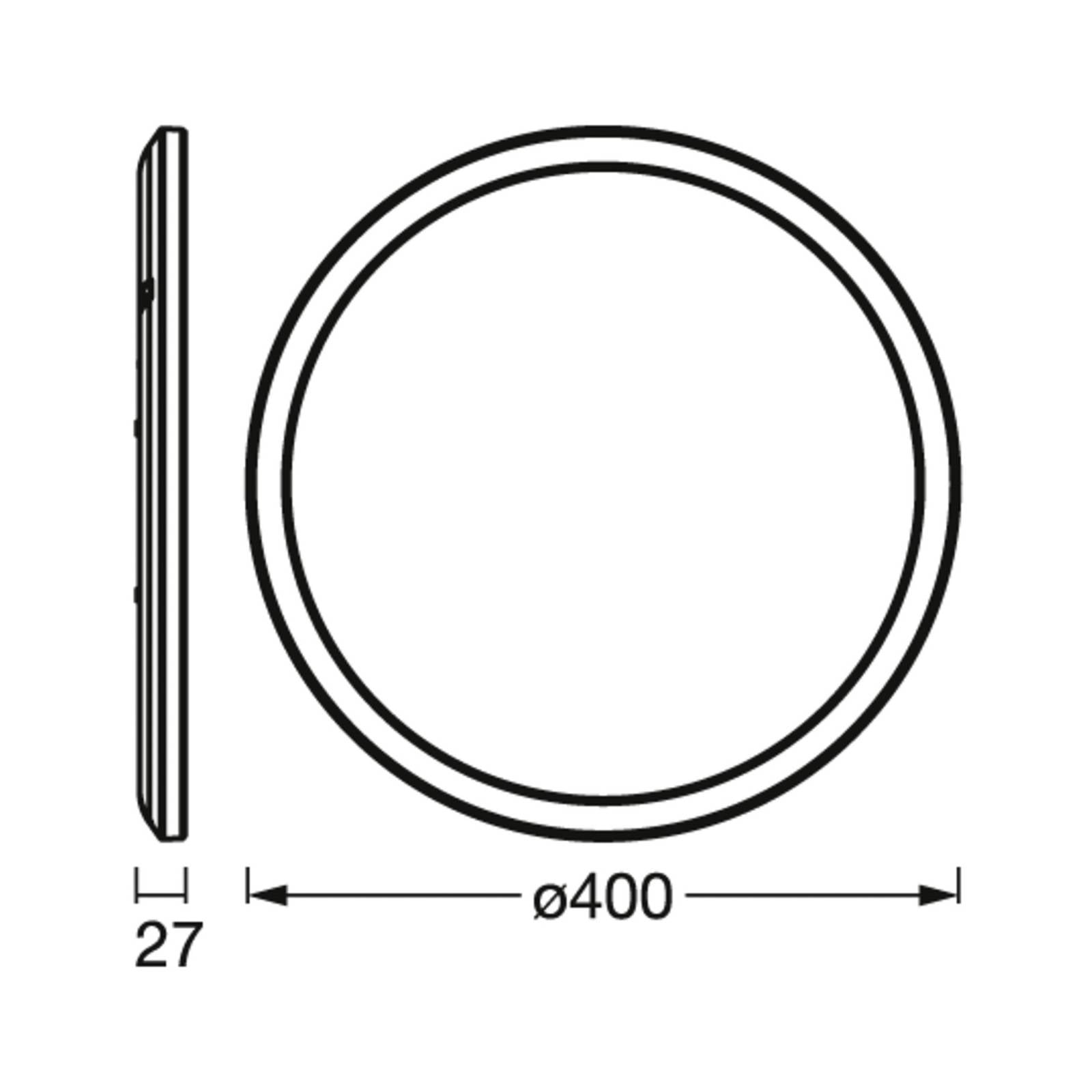 OSRAM SMART+ WiFi ORBIS ULTRA SLIM BACKLIGHT blanc Ø40cm RGBW