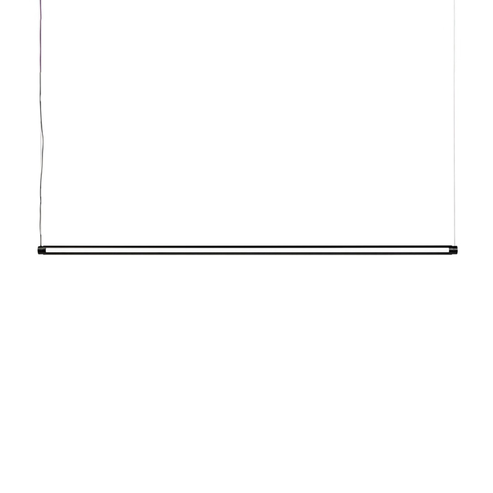 Factor Linear 1500 Függőlámpa Diffused Soft Black - HAY