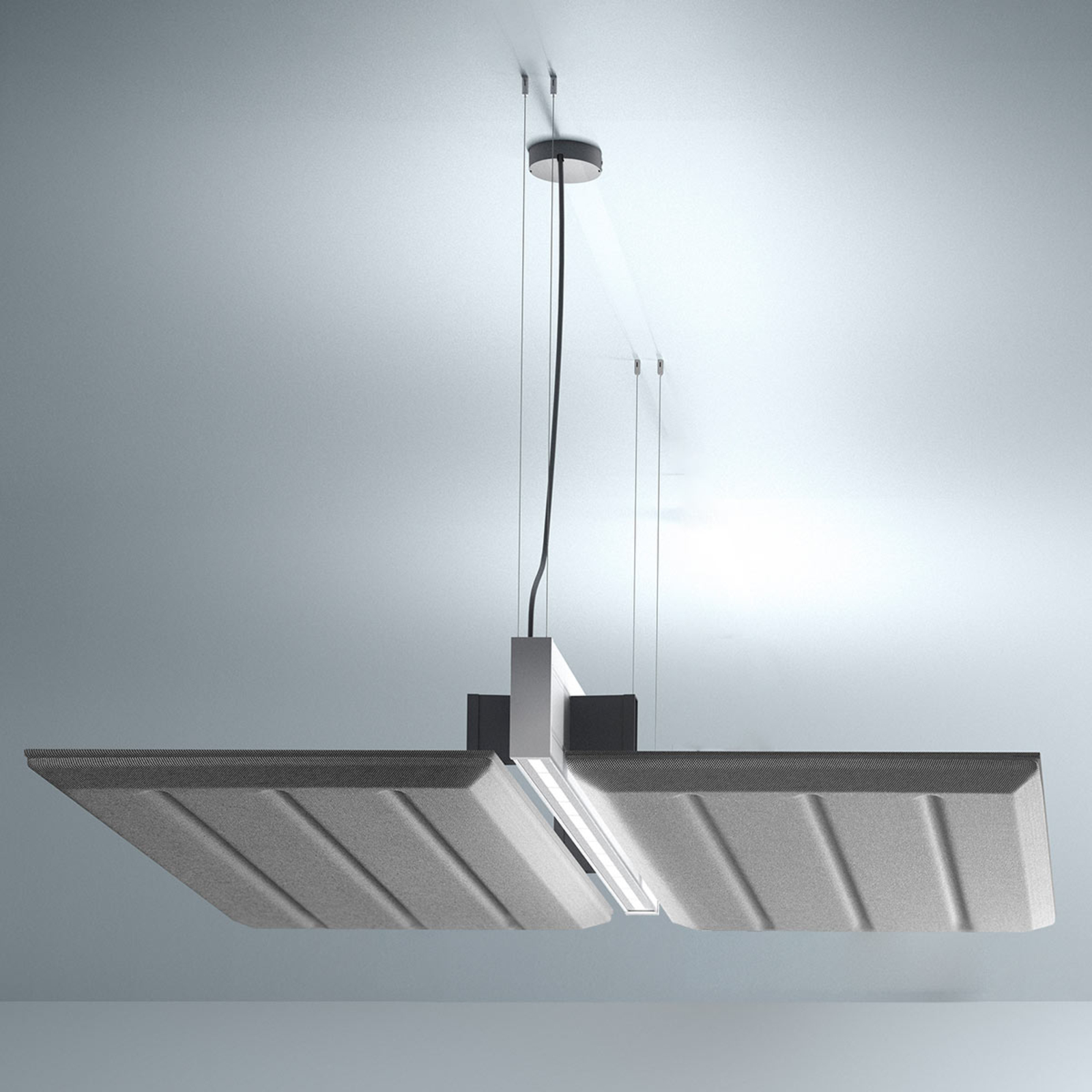 Luceplan Diade hanging light horizontal 120cm